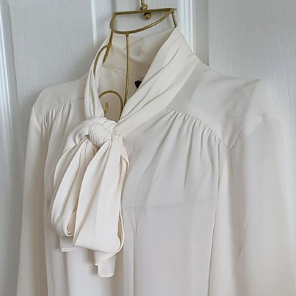 Banana Republic Tie-Neck Blouse - Picture 6 of 9